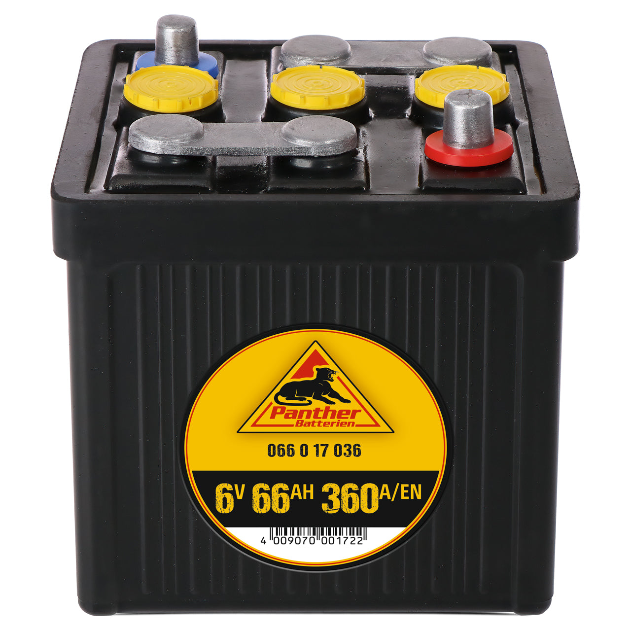 Panther Oldtimer Batterie 06617 6V 66Ah 360A/EN