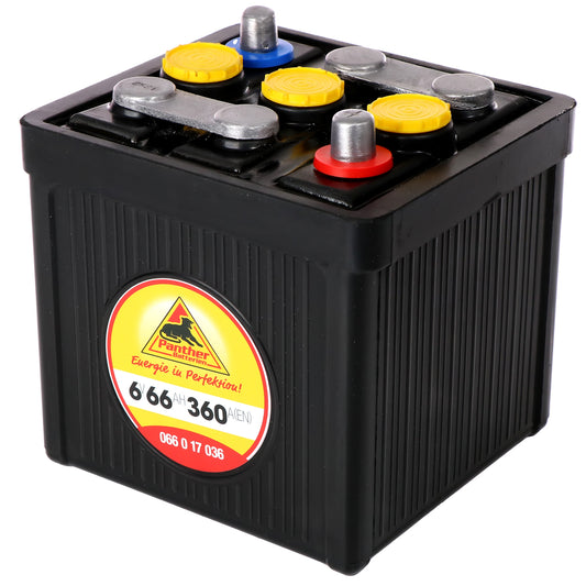 Panther Oldtimer Batterie 06617 6V 66Ah 360A/EN