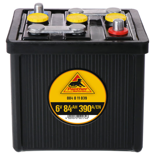 Panther Oldtimer 08411 6V 84Ah 390A/EN